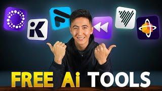 9 POWERFUL & FREE Ai Tools that you should start using NOW