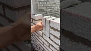 Bricklaying ventilation #asmr #bricklayer #architecture