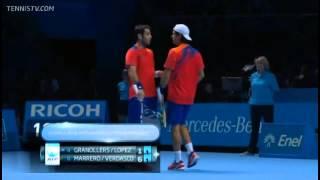 Granollers & Lopez Vs Marrero & Verdasco Barclays ATP World Tour Finals Round-Robin Full Match