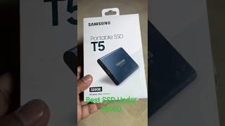 Samsung External  SSD T5 500 GB Under ₹6000! #shorts