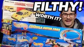 GROSS! Hot Wheels, RC Countach, Rare Diecast Haul - Yuri Retro Toy Hunting