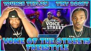 THE BEST DUO!!! BLOODLINE Reacts to Youngs Teflon & Tiny Boost - Voice Of The Streets Freestyle