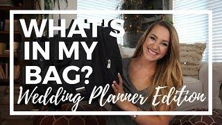 What's in my Bag? Wedding Planner Edition