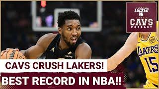 Cleveland Cavaliers DESTORY Lakers | Donovan Mitchell's BIG night | Bronny's FIRST points