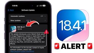 iOS 18.4.1 NEW UPDATE ALERT  - What You Need To Know!
