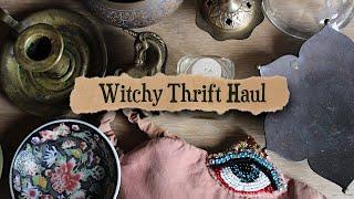 Witchy Thrift Haul - Solstice Gift Ideas