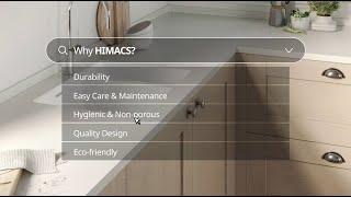 What makes HIMACS ideal for hygienic Kitchen&Bath?