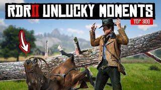 TOP 300 UNLUCKY Moments in RDR2