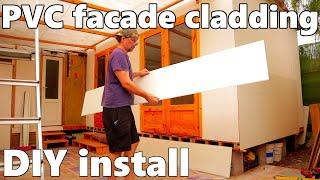 How to Install PVC Facade Cladding on a Mobile Home (S1 Ep38)