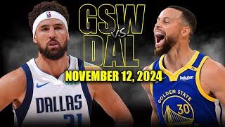 Golden State Warriors vs Dallas Mavericks Full Game Highlights - November 12  | 2024-25 NBA Season