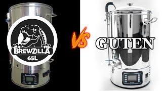 Brewzilla 65L vs Guten 50L - Part 1 - Beer Torrent Hopcat Brew Devil Ace