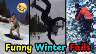 Top Hilarious Winter Fails 2024 | Funniest Snow & Ice Slips Compilation | Epic Winter Mishaps