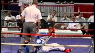 Randall Grover USA vs Bernarosussitz Austria 2003 IAKSA World Kickboxing Championships