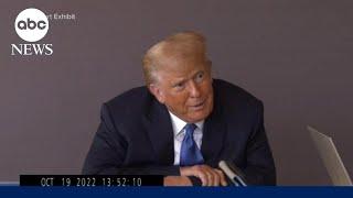 Trump deposition tape released in E. Jean Carroll case | WNT