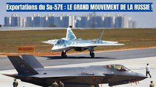 Exportations du Su-57E : Le chasseur furtif russe défie le F-35 à l’échelle mondiale