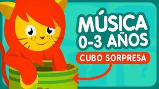 Vídeos del cubo sorpresa #20  Música y canciones para bebés y niños de 0 meses a 3 - 6 años