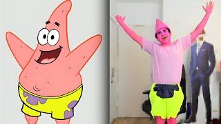 cosplay de patricio estrella