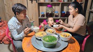 Harvest fresh farm vegetables goes to the market to sell - cooking | Hà Tòn Chài