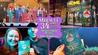 Miracle On 34th Street - Home Manchester - Theatre Vlog & Review Including Curtain Call