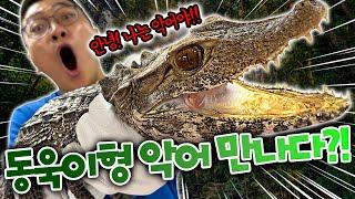 동욱이형이 악어한테 물렸다고!?! [실제 상황]