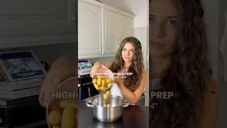  Smash potato salad - high protein meal prep #highproteinrecipes #recipe #healthyrecipes
