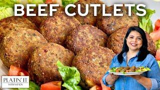 The ULTIMATE Beef Cutlet Recipe | Goan Beef Cutlets | Beef Patties