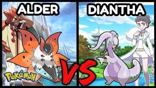 Alder Vs Diantha! Champion League Tournament Round 3!