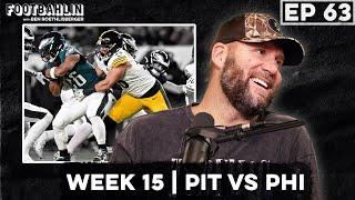 Steelers vs Eagles, AFC/NFC leaders, Ben's top Christmas movies & more Ep. 63