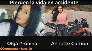 Moteras - Olga Pronina y Annette Carrion, mueren en accidente