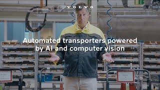 Automated transporters introduced at Volvo Group powered by AI and computer vision