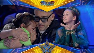 This Ukrainian refugee girl wins dancing the GOLDEN BUZZER | Auditions 3 | Spain's Got Talent 2022