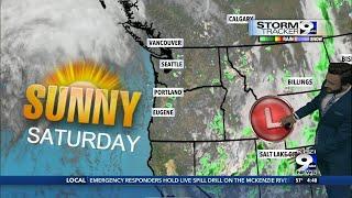 Frosty Friday, Sunny Saturday and showers arrive Sunday evening