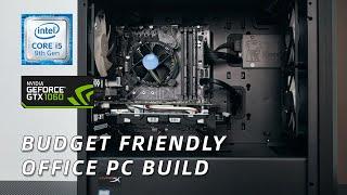 Budget friendly i5-9400f + GTX 1060 Office PC build by PM Game Store