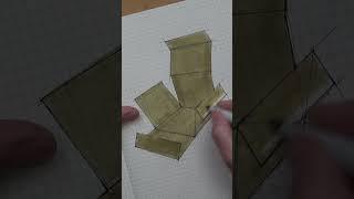 Sketching a cardboard box!