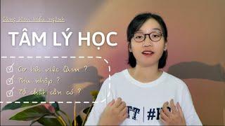 Cơ hội việc làm Ngành Tâm Lý Học. Tố chất để theo đuổi Ngành Tâm Lý.