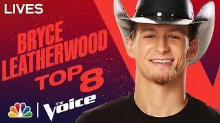 Bryce Leatherwood Sings Justin Moore's "If Heaven Wasn't So Far Away" | NBC's The Voice Top 8 2022