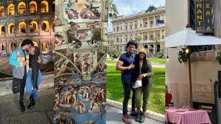 TRAVEL VLOG: We took a spontaneous trip to ROME! Historical tours, luxury shopping, am I famous?