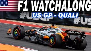  F1 Watchalong - US GP - QUALI - with Commentary & Timings