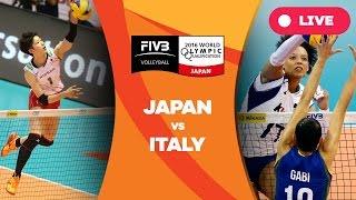 Japan v Italy - 2016 Women's World Olympic Qualification Tournament