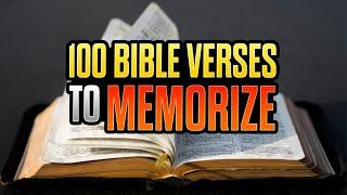 100 Bible Verses EVERY CHRISTIAN SHOULD MEMORIZE