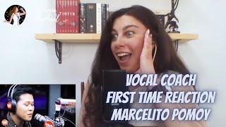 VOCAL COACH FIRST TIME REACTION Marcelito Pomoy - The Prayer (Celine Dion and Andrea Bocelli)