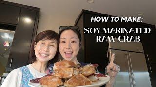 How to make: Soy Marinated Raw Crab