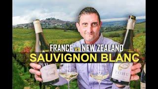 France vs New Zealand Sauvignon Blanc Wine