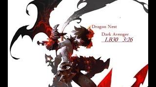 Dragon Nest Dark Avenger Remake LB30 3:26 【JDN】