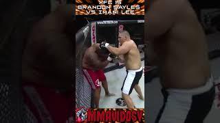 Повалил и забил XFC 15 - Brandon Sayles vs Imani Lee #shorts #mma #xfc