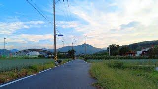 Korea's picturesque countryside [4K] Rainbow is a bonus, Gangneung Hyeonnae-ri