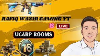 Rafiq Wazir Gaming YT LIVE 10 ROYALPASS GIVEAWAUC ROOM Custom ROOM Live Raids @ArduzAi 1vs1 rooms