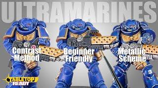 3 different ways to paint your Ultramarines for Warhammer 40,000
