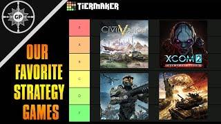 Greyshot Productions Favorite Strategy Games - Tier Maker