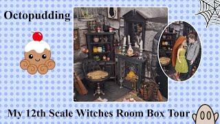 My 12th Scale Witch Room Box Tour